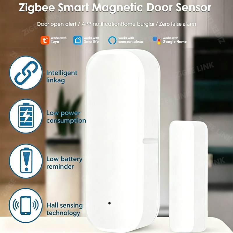Smart Home Ecosystems - Door Window Sensor ZigBee Door Open
