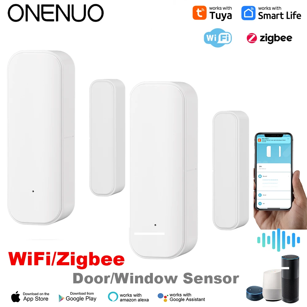 Smart Home Ecosystems - Tuya WiFi Zigbee Window Door Sensor