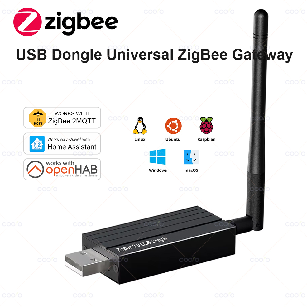 Smart Home Bridge - Zigbee 3.0 USB Dongle Plus Universal