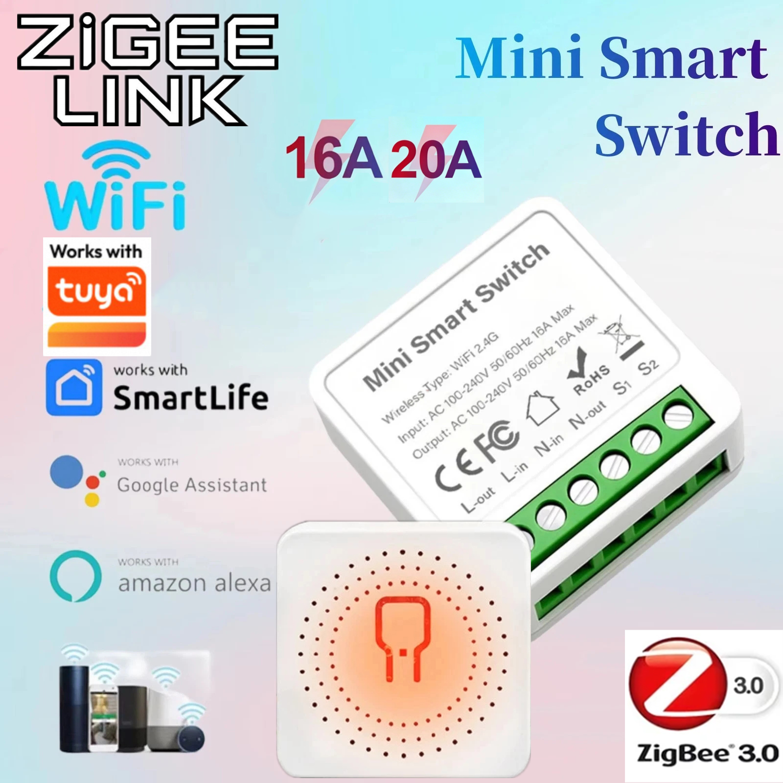 Smart Home App - For Tuya Mini Smart WiFi Switch