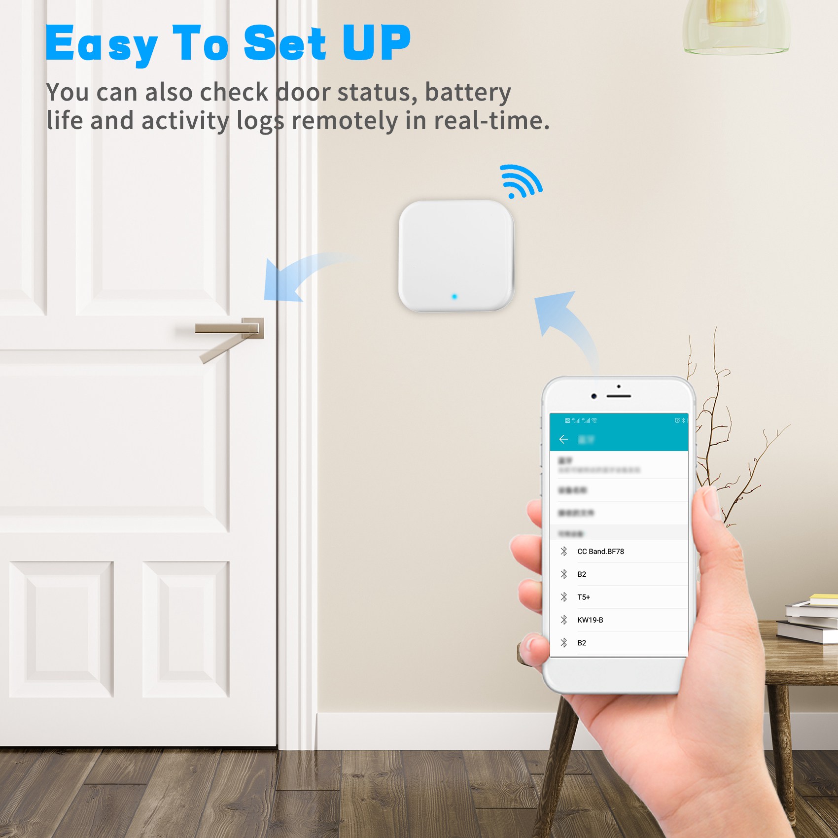 Smart Home Bridge - B68C Bluetooth Wifi Gateway Fingerprint Password