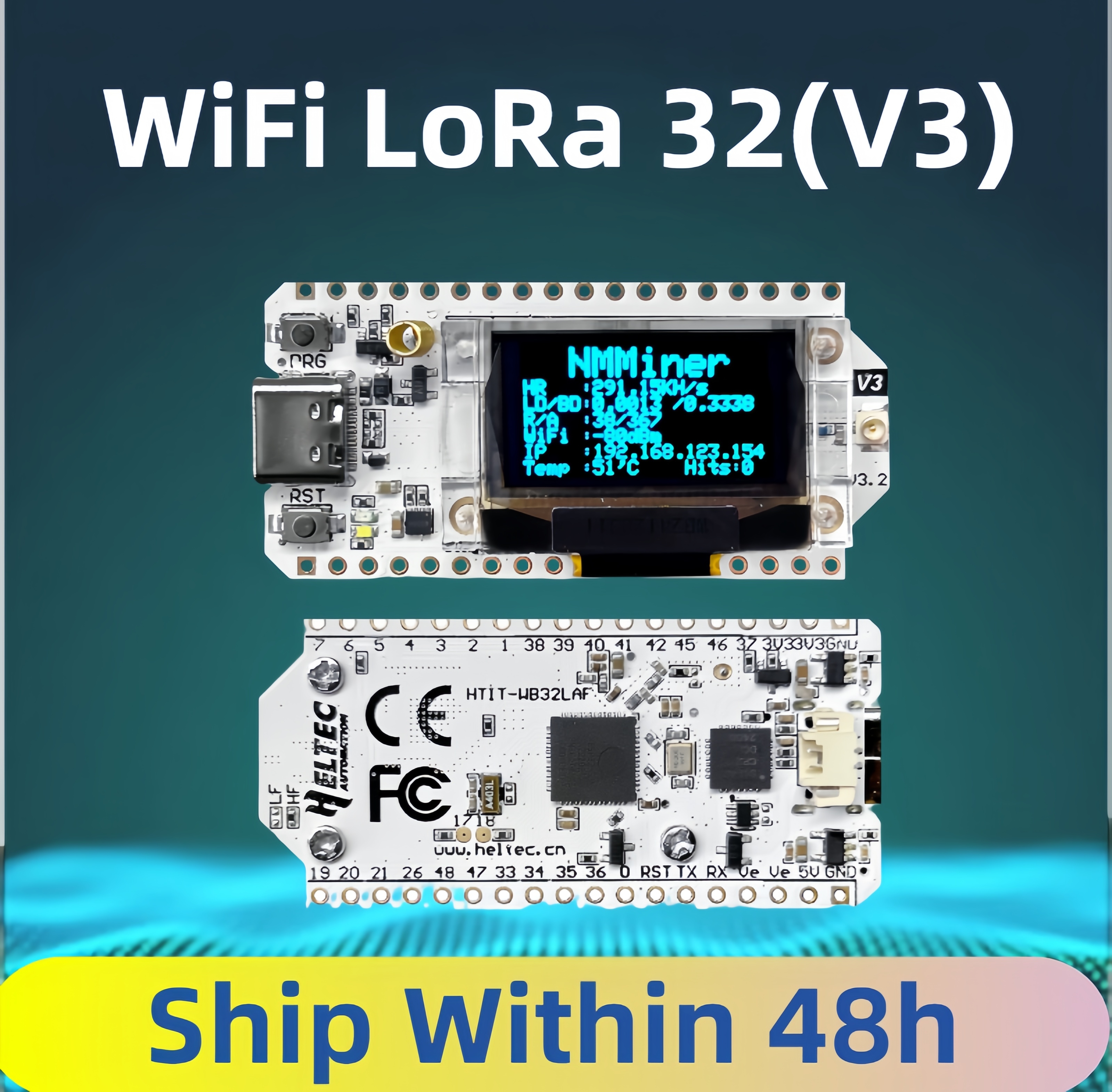 Smart Home Arduino - Meshtastic Wifi Heltec LoRa 32 V3