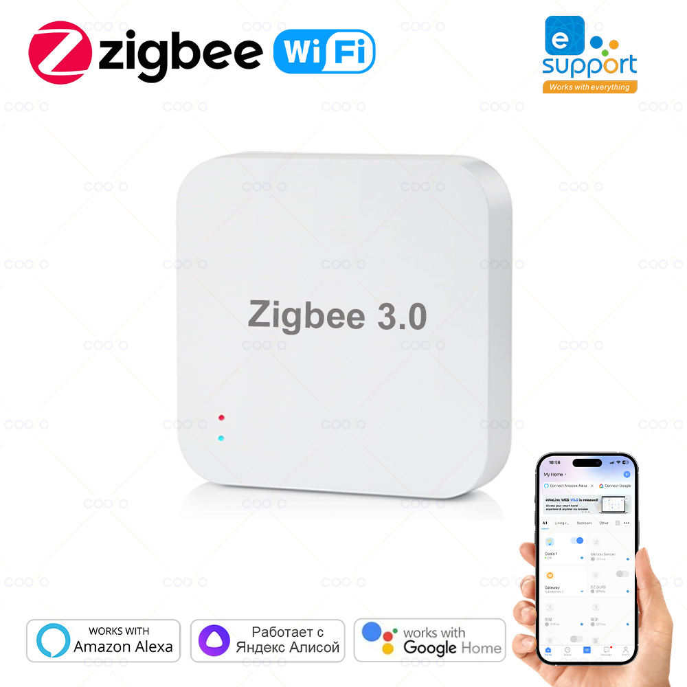 Smart Home Bridge - Zigbee 3.0 Gateway Hub Smart Home