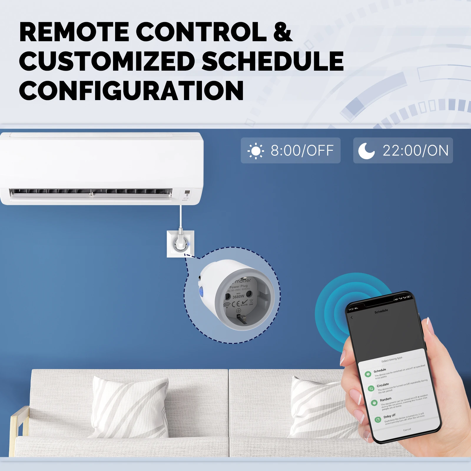 MOES Smart EU/US/UK Plug Matte – обзор и цена Smart Home Apple