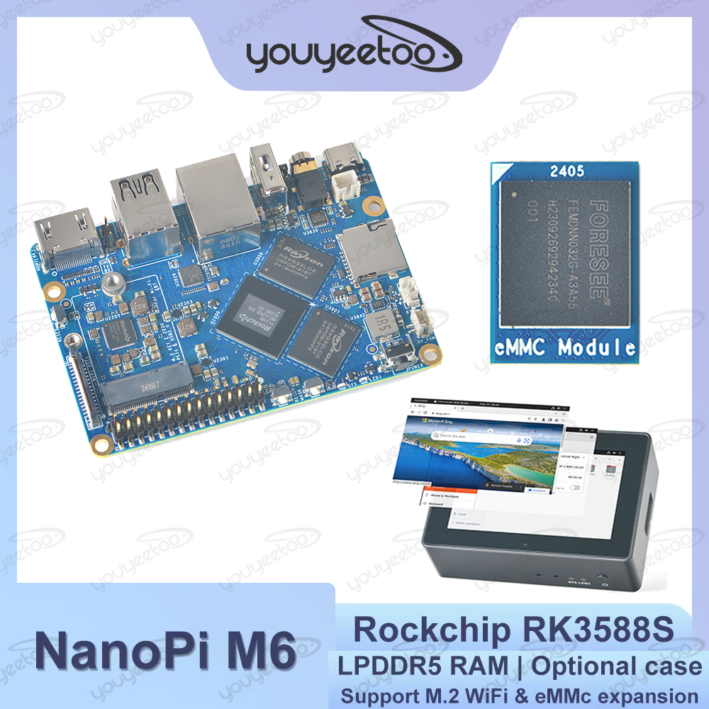 NanoPi M6 Development Board Op – обзор и цена Smart Home Nas