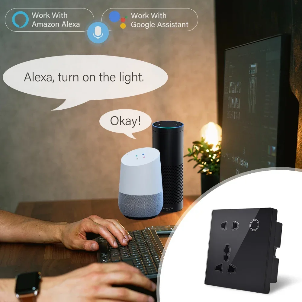Customized Smart WiFi Wall Soc – обзор и цена Smart Home Web