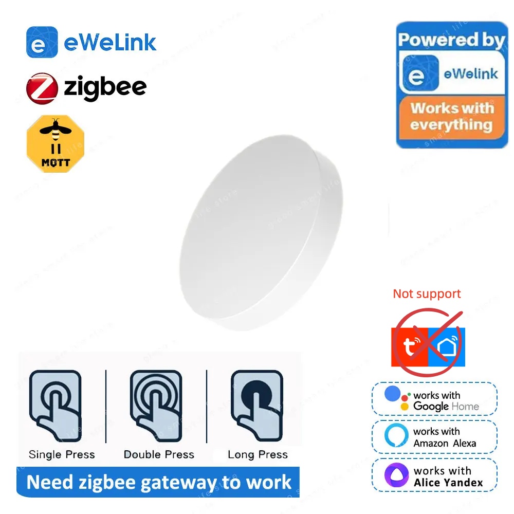 New Zigbee Button Scene Switch – обзор и цена Smart Home Bridge