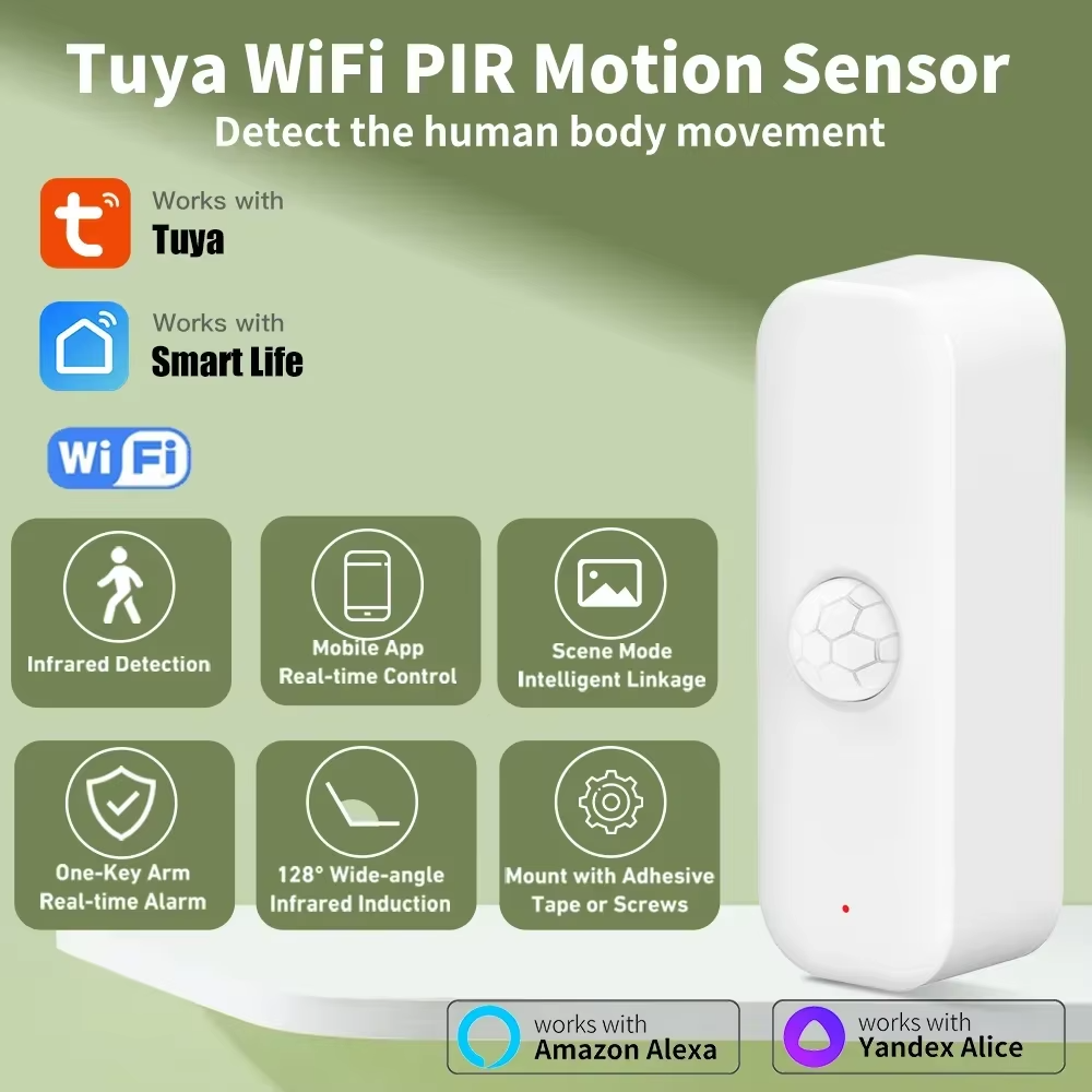 Tuya WiFI PIR Motion Sensor Sm – обзор и цена Smart Home Web