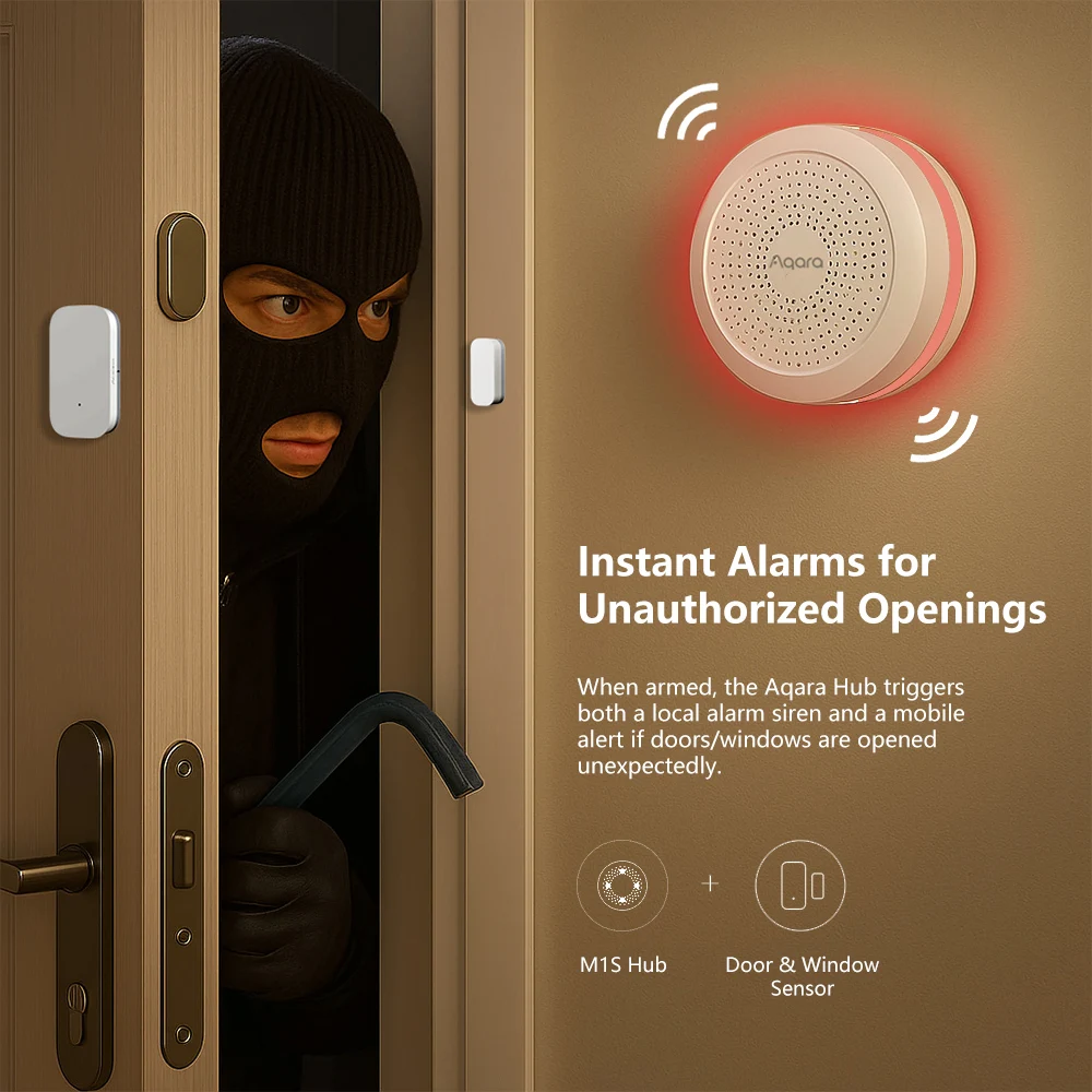 Aqara Door Window Sensor E1 Zi – обзор и цена Smart Home Hub Apple