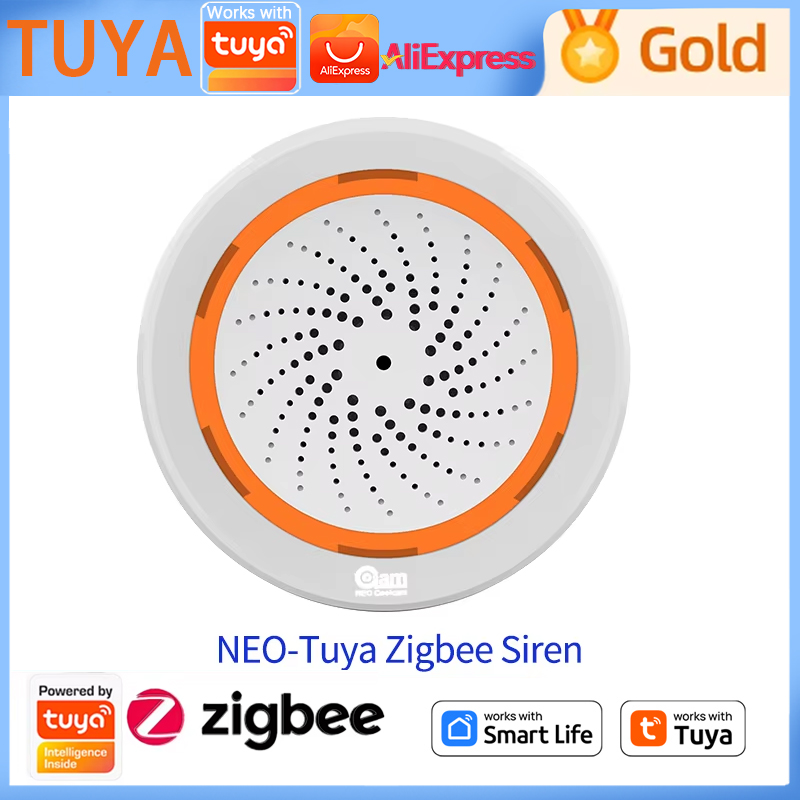 NEO-Tuya Zigbee Siren Gateway  – обзор и цена Smart Home Nas
