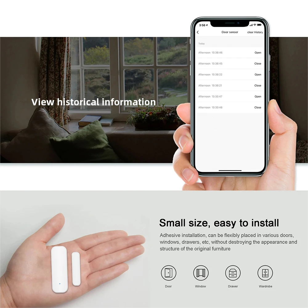 Tuya WiFi Zigbee Window Door S – обзор и цена Smart Home Ecosystems