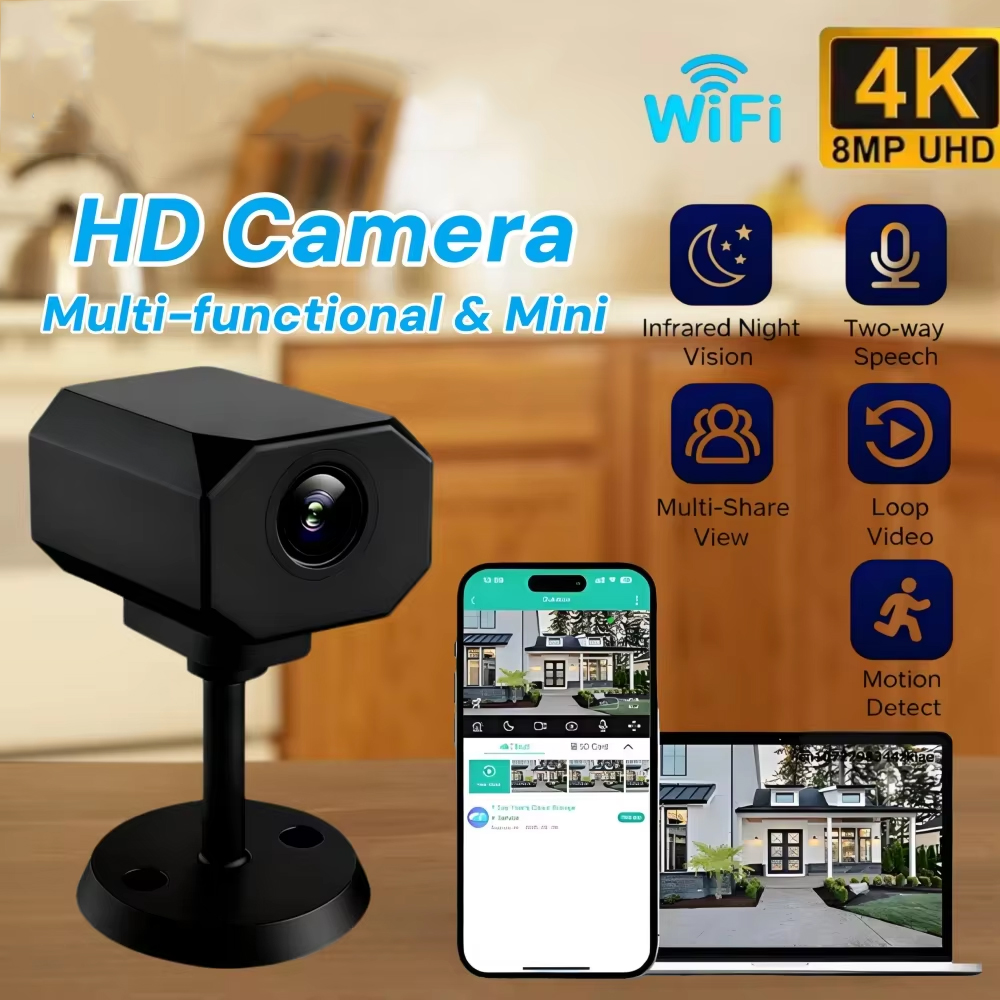 4K HD WiFi Security Camera for – обзор и цена Smart Home App