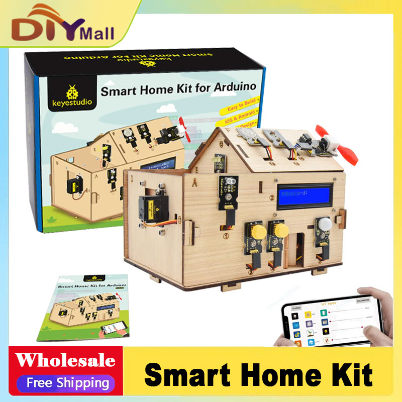 Keyestudio Smart IoT Home Kit  – обзор и цена Smart Home Arduino