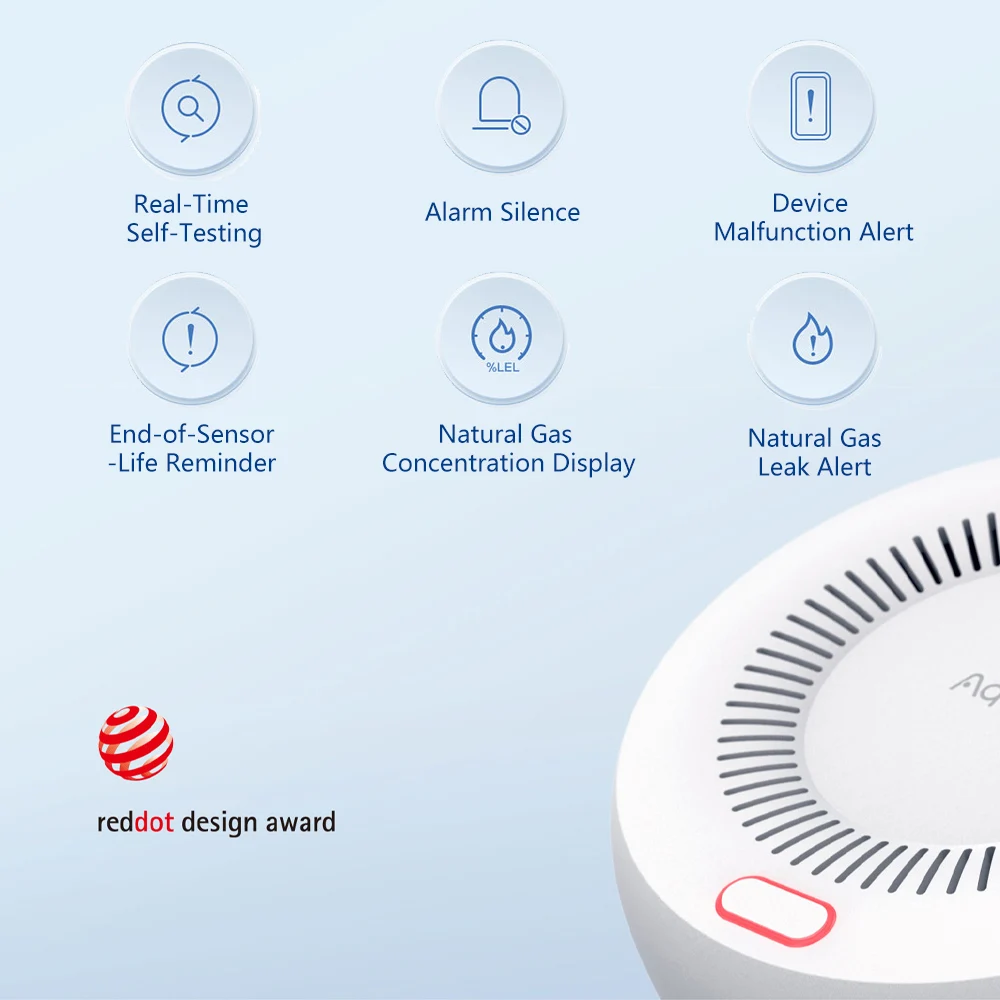 Aqara Natural Gas Detector Sma – обзор и цена Smart Home Ecosystems