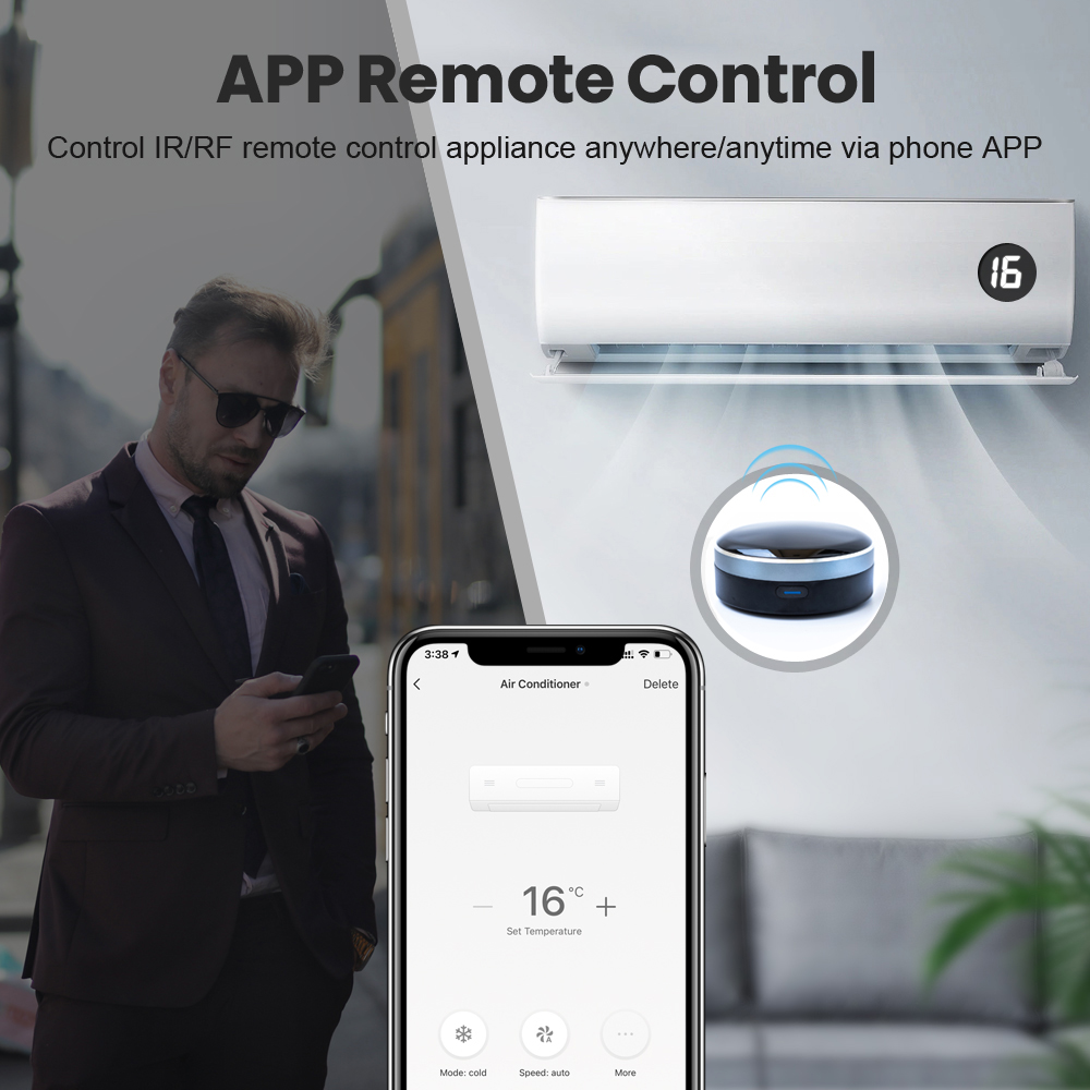 Tuya IR RF 433/315 Universal W – обзор и цена Smart Home Apple