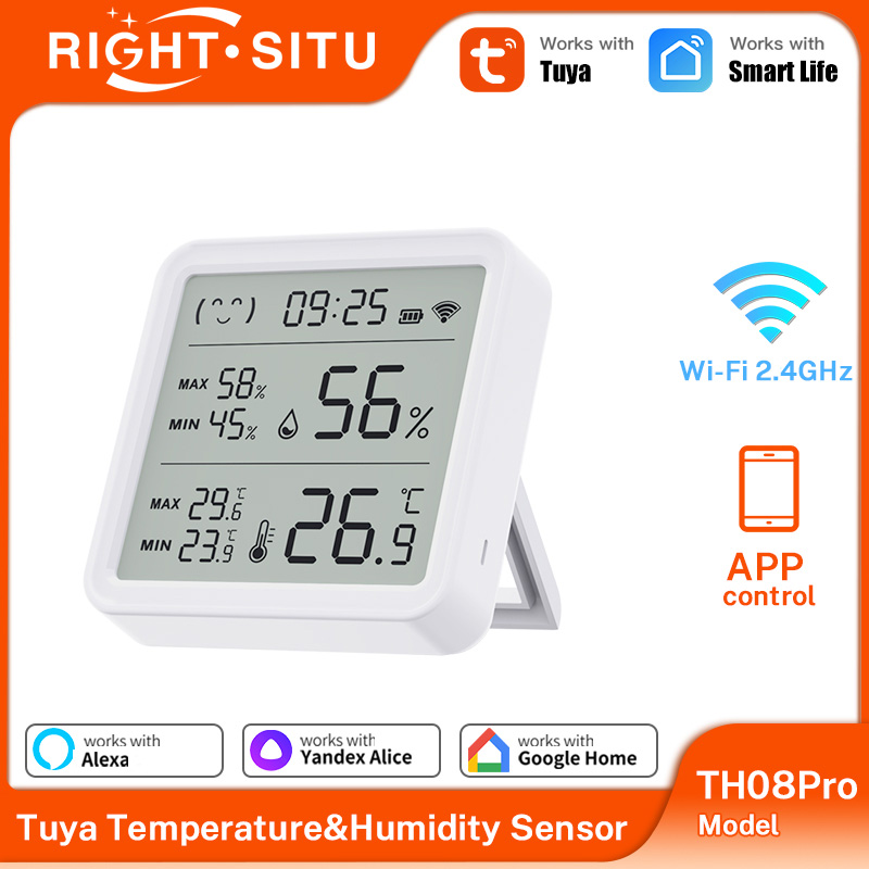 Tuya WiFi Thermometer hygromet – обзор и цена Smart Home App