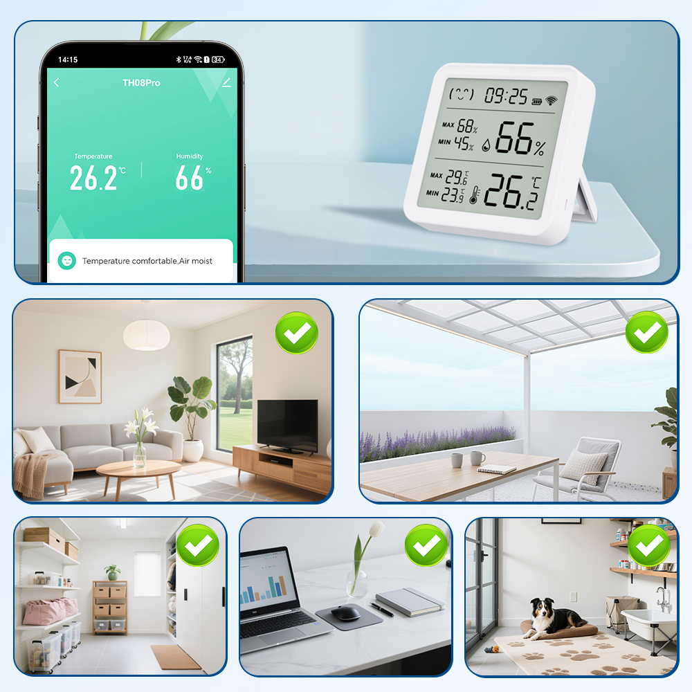 Tuya WiFi Thermometer hygromet – обзор и цена Smart Home App
