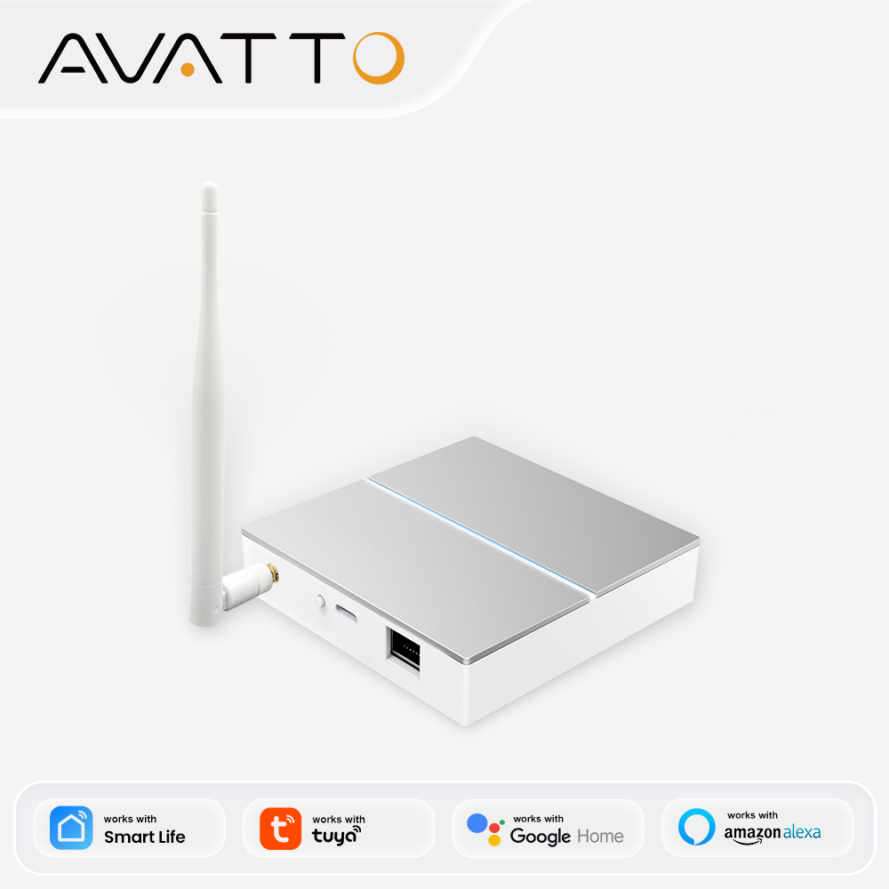 AVATTO Tuya ZigBee Gateway wit – обзор и цена Smart Home Bridge