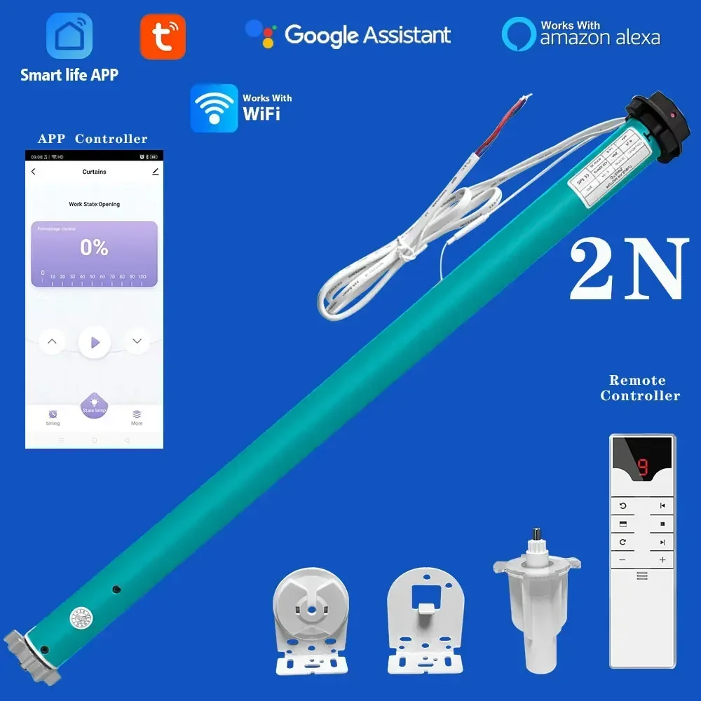 SZMYQ 25mm 2N Tuya Smart Curta – обзор и цена Smart Home App
