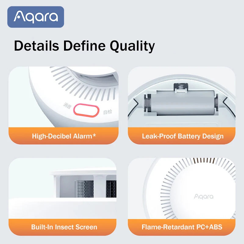 Aqara Matter Smoke Detector Se – обзор и цена Smart Home Hub Apple