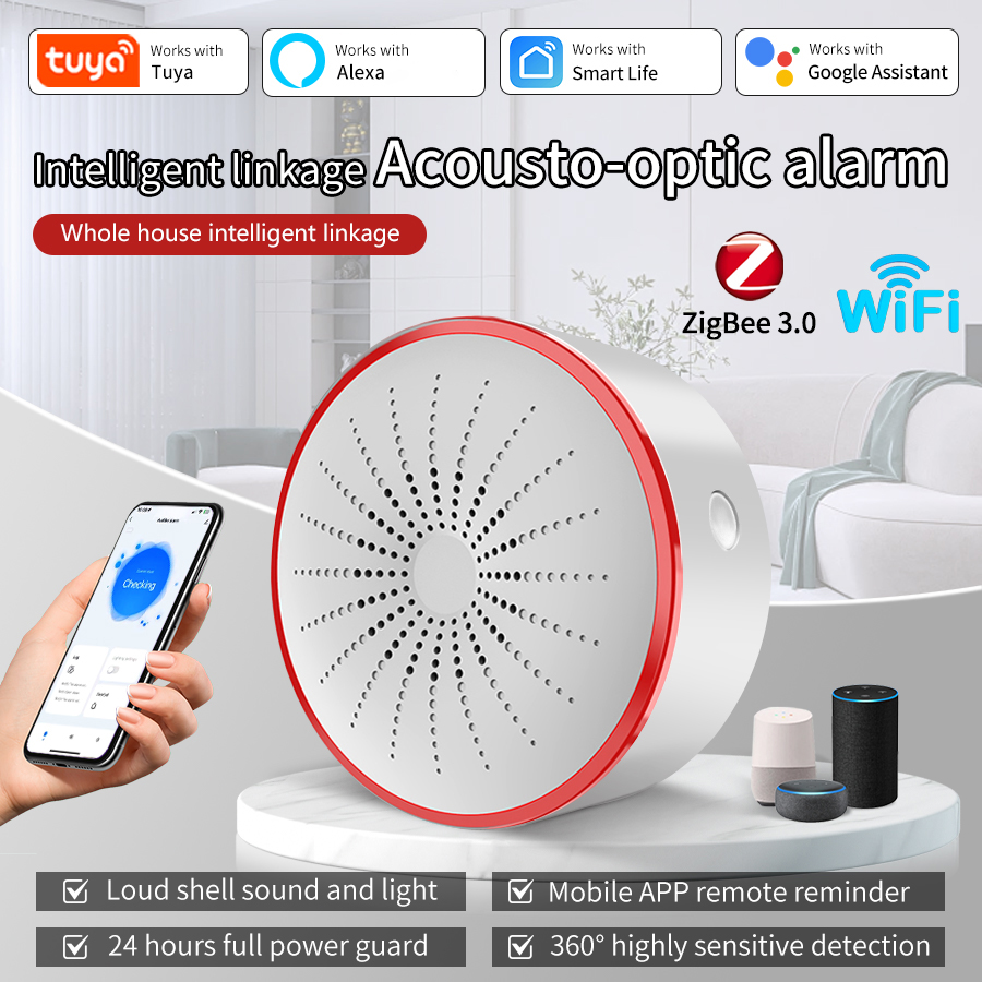 Tuya WiFi ZigBee Smart Alarm S – обзор и цена Smart Home Ecosystems