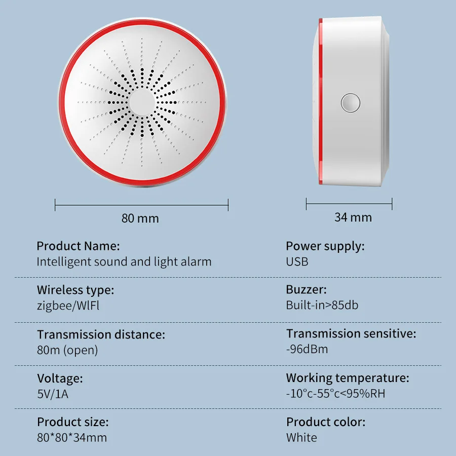 Tuya WiFi ZigBee Smart Alarm S – обзор и цена Smart Home Ecosystems