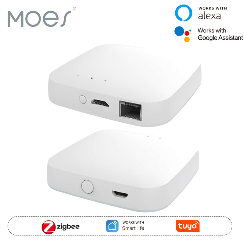 MOES Tuya ZigBee3.0 Smart Hub, – обзор и цена Smart Home Bridge