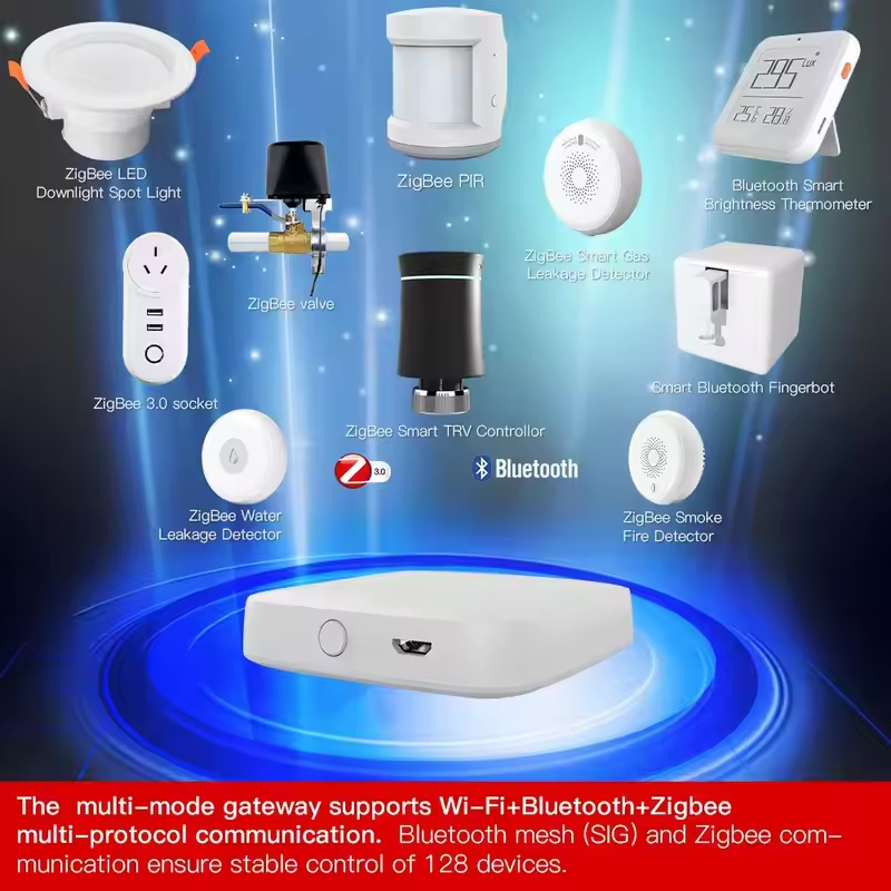 MOES Tuya ZigBee3.0 Smart Hub, – обзор и цена Smart Home Bridge