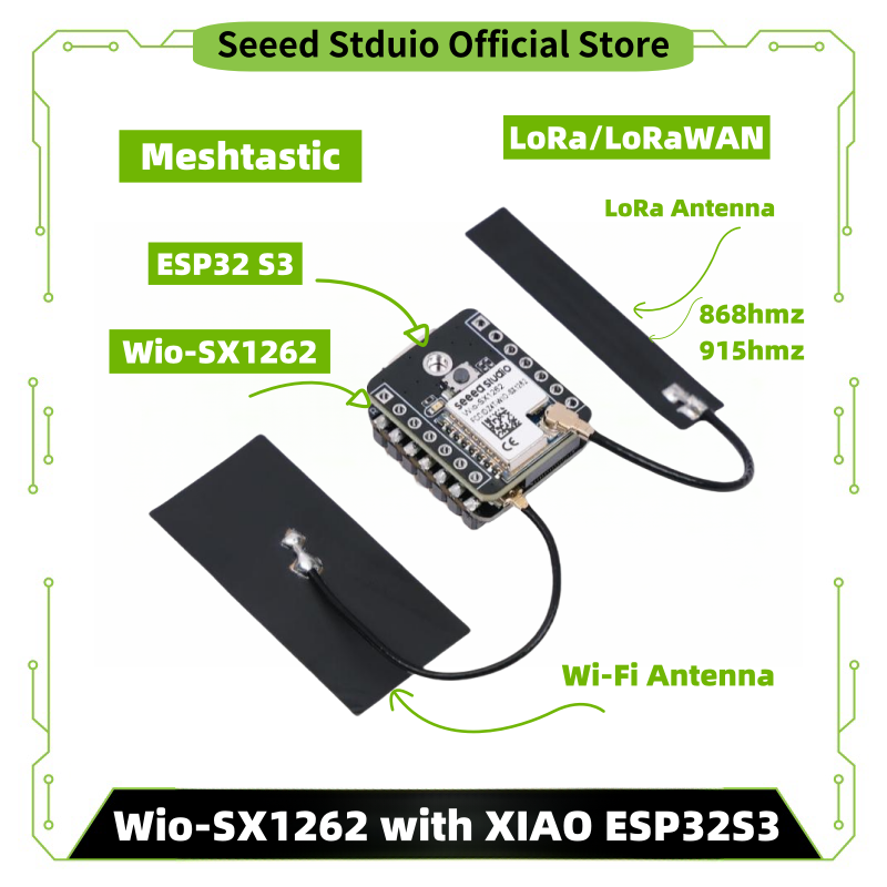 esp32 s3 lora Meshtastic Lora  – обзор и цена Smart Home Arduino