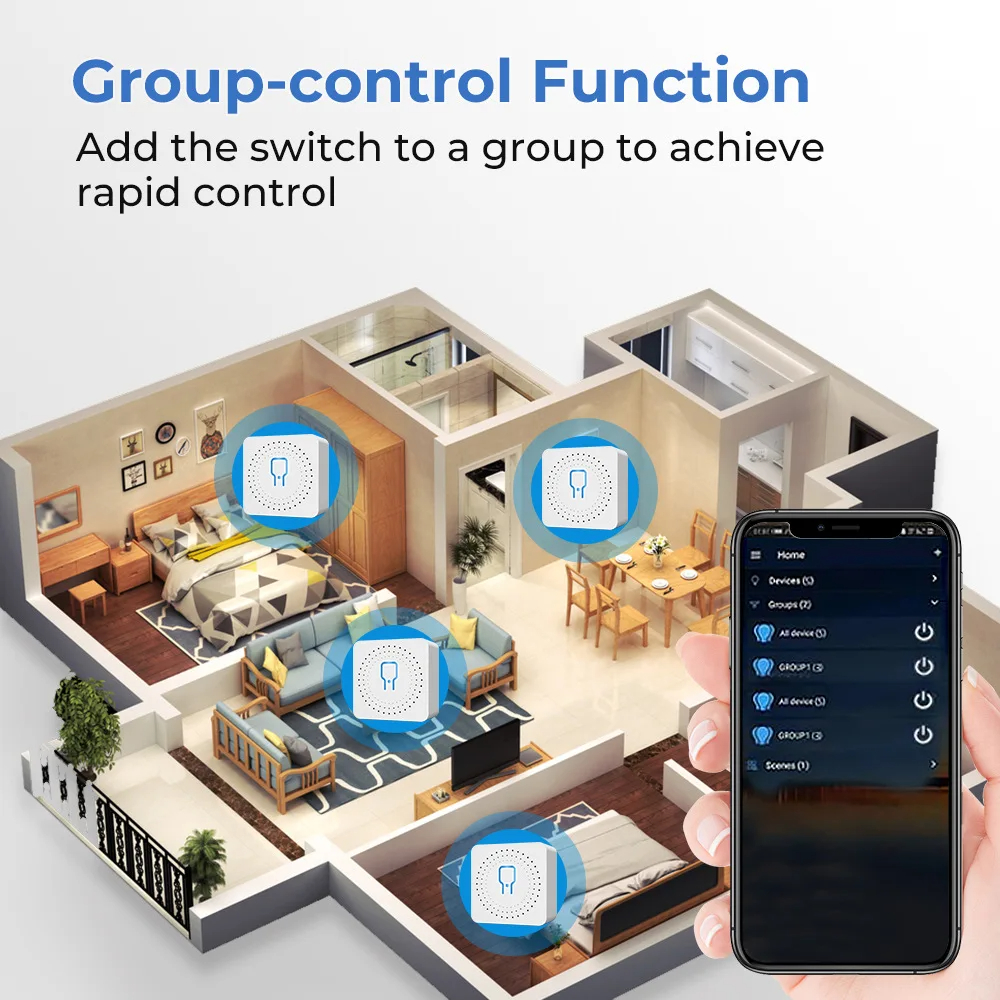 For Tuya Mini Smart WiFi Switc – обзор и цена Smart Home App