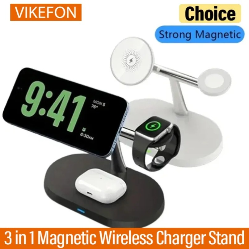 Fast Charge 3 in 1 Magnetic Wi – обзор и цена Smart Home Apple