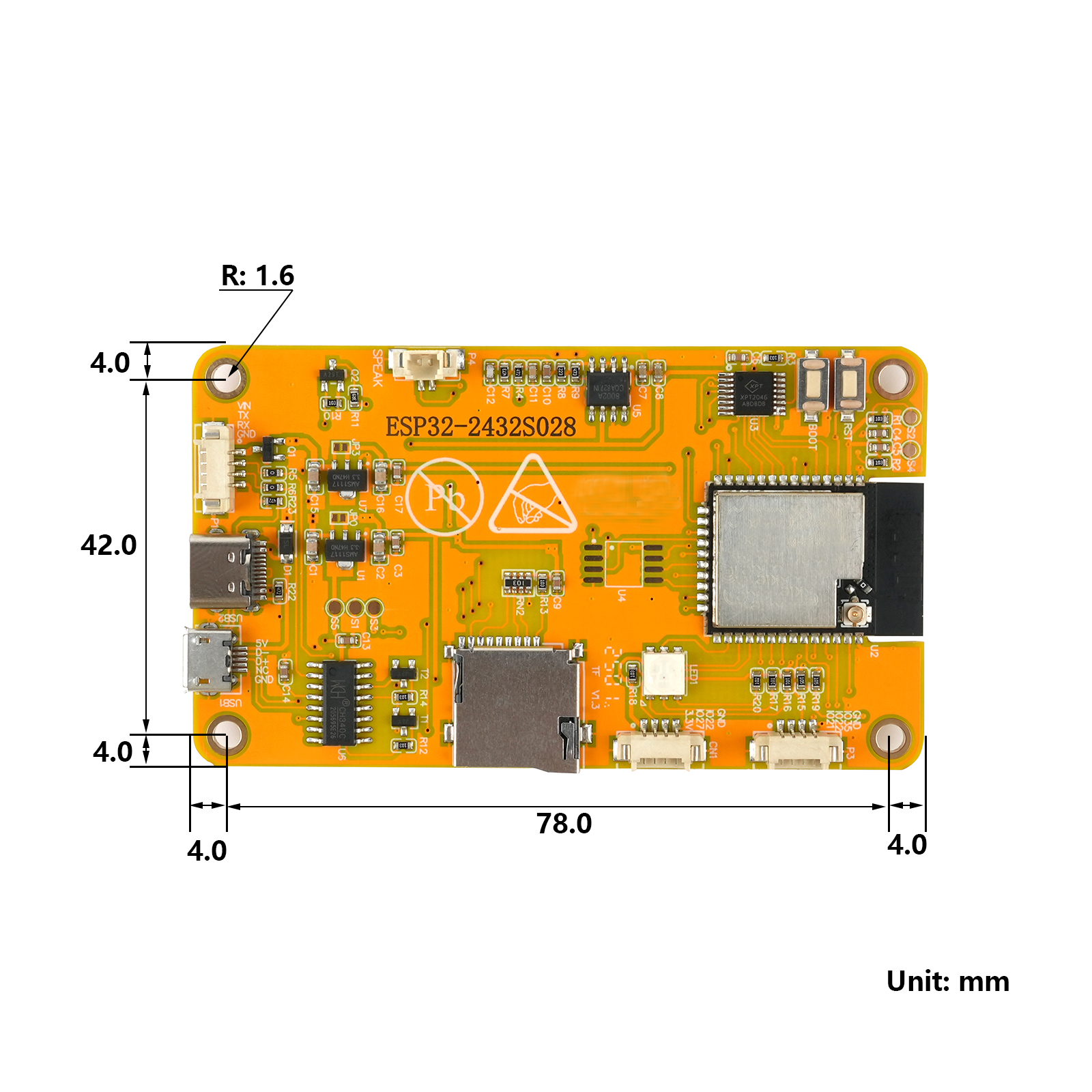 RCmall 2.8'' ESP32 LCD Display – обзор и цена Smart Home Arduino