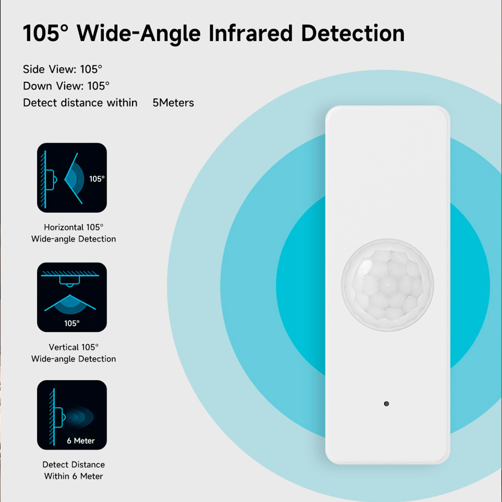 WiFi Smart PIR Motion Sensor T – обзор и цена Smart Home Web