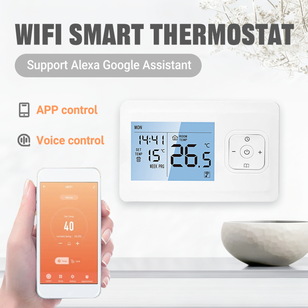Wireless Smart Thermostat ME90 – обзор и цена Smart Home Ecosystems