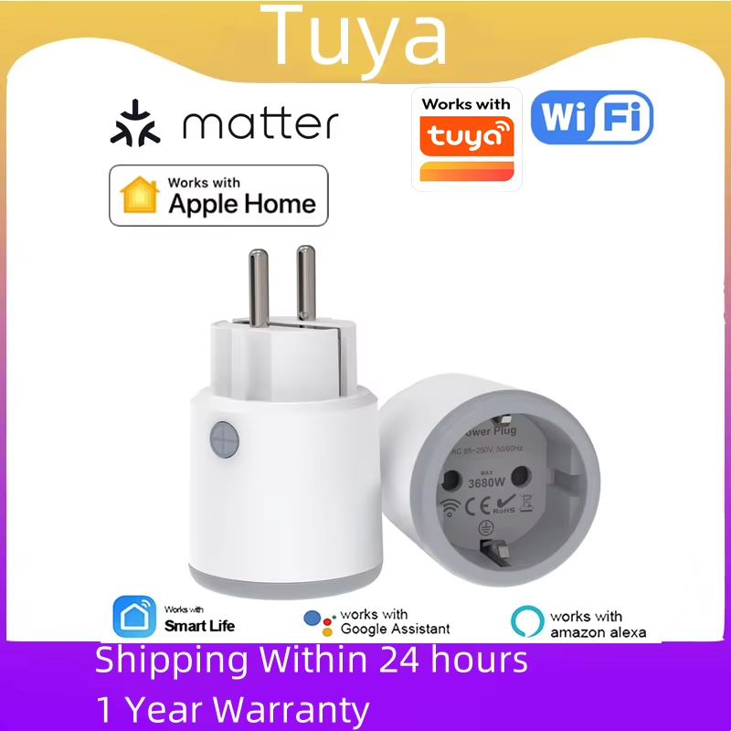 TUYA Smart Plug Matter Wi-Fi S – обзор и цена Smart Home Nas