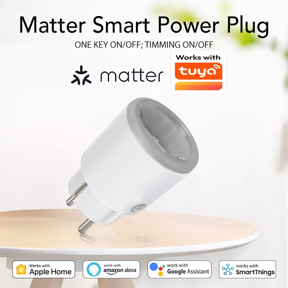 TUYA Smart Plug Matter Wi-Fi S – обзор и цена Smart Home Nas
