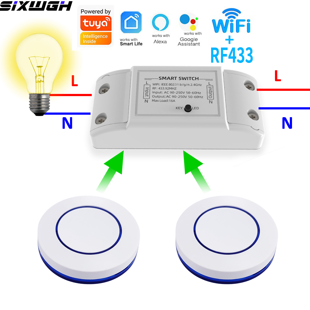 16A WiFi Tuya Smart Switch Wir – обзор и цена Smart Home Web