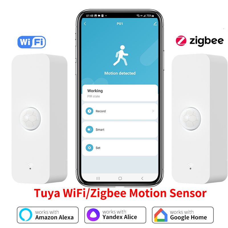 Tuya WiFi Zigbee PIR Motion Se – обзор и цена Smart Home App