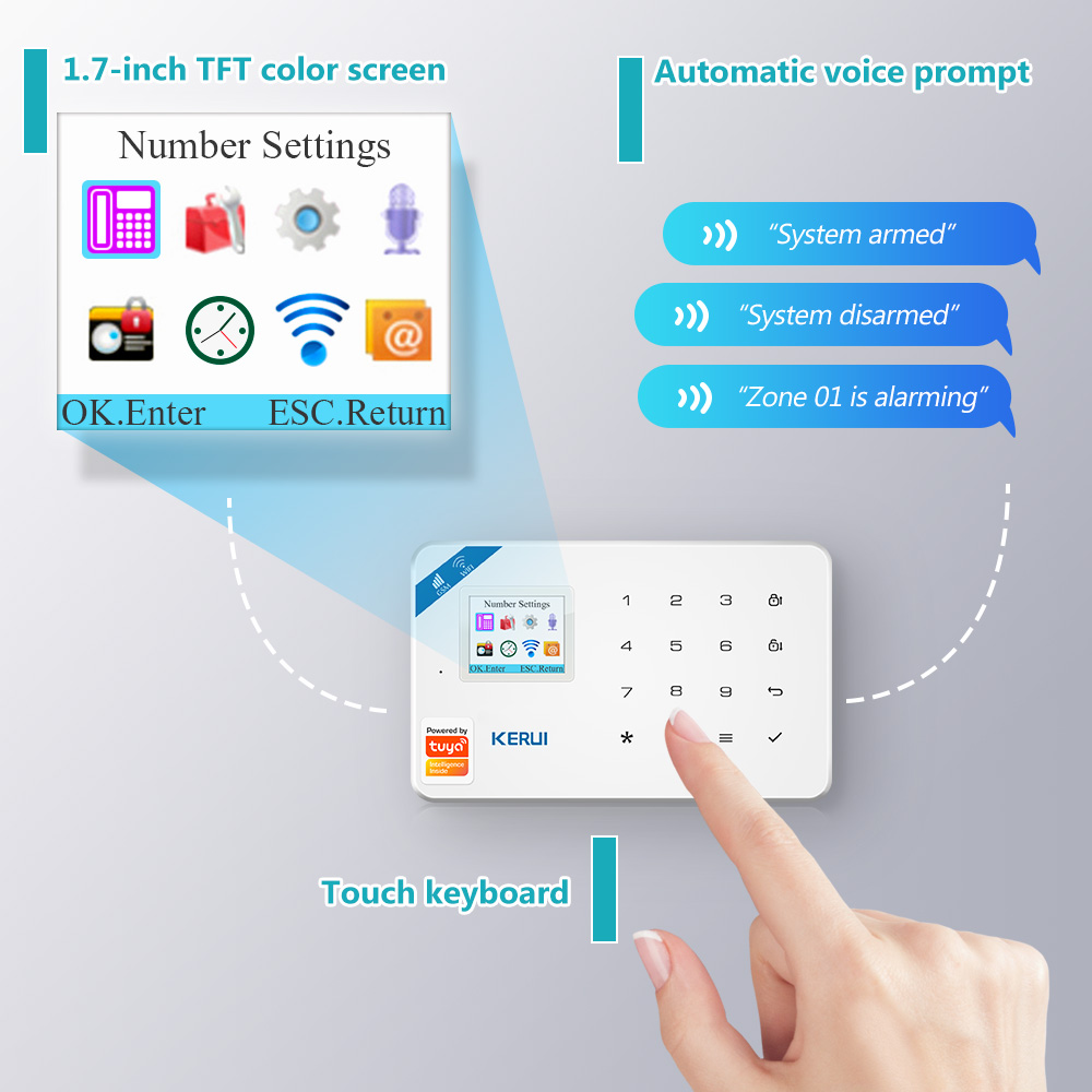 KERUI W181 Alarm System Secutr – обзор и цена Smart Home Ecosystems