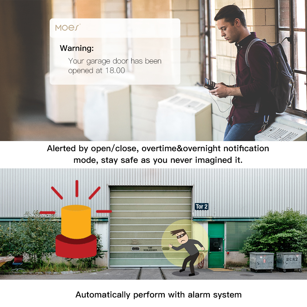 MOES Tuya WiFi Smart Garage Do – обзор и цена Smart Home Web