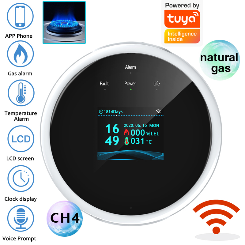 2.4G WiFi Gas Alarm Sensor Com – обзор и цена Smart Home Ecosystems