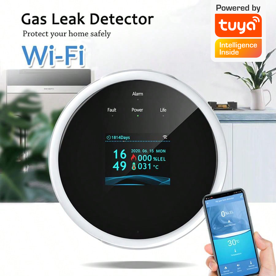 2.4G WiFi Gas Alarm Sensor Com – обзор и цена Smart Home Ecosystems