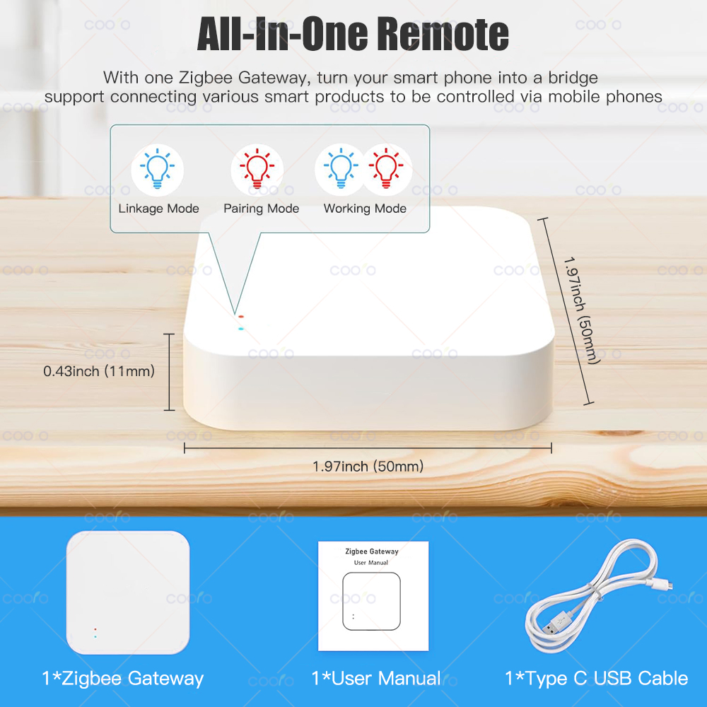 Zigbee 3.0 Gateway Hub Smart H – обзор и цена Smart Home Bridge