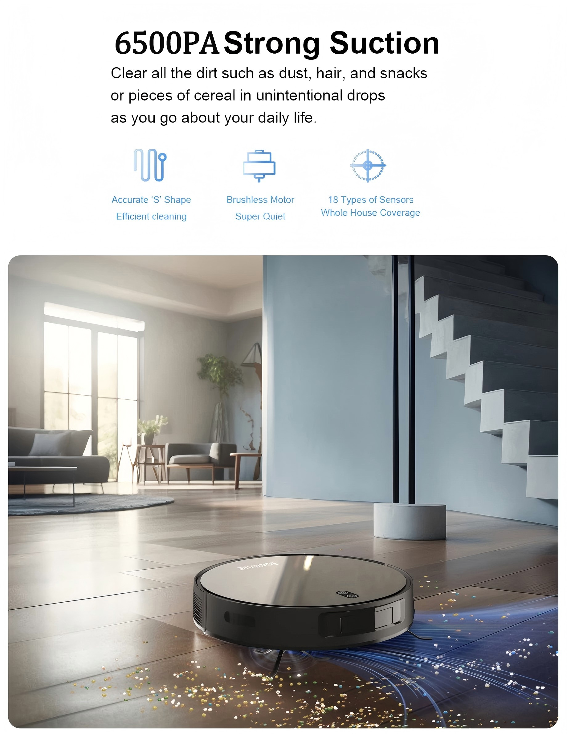 Robot Vacuum Cleaner Combo Mop – обзор и цена Smart Home App