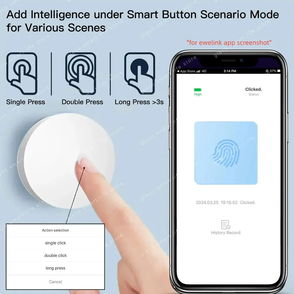 Zigbee Scene Button Push Switc – обзор и цена Smart Home Bridge