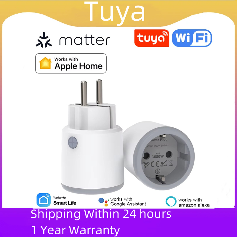 TUYA Smart Plug Matter Wi-Fi S – обзор и цена Smart Home Nas