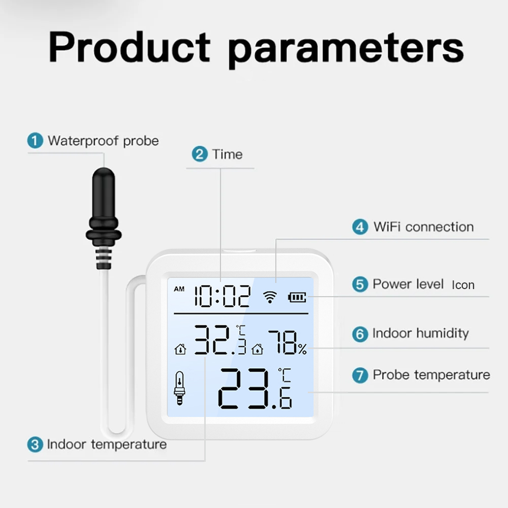 WiFi Humidity Temperature Sens – обзор и цена Smart Home App