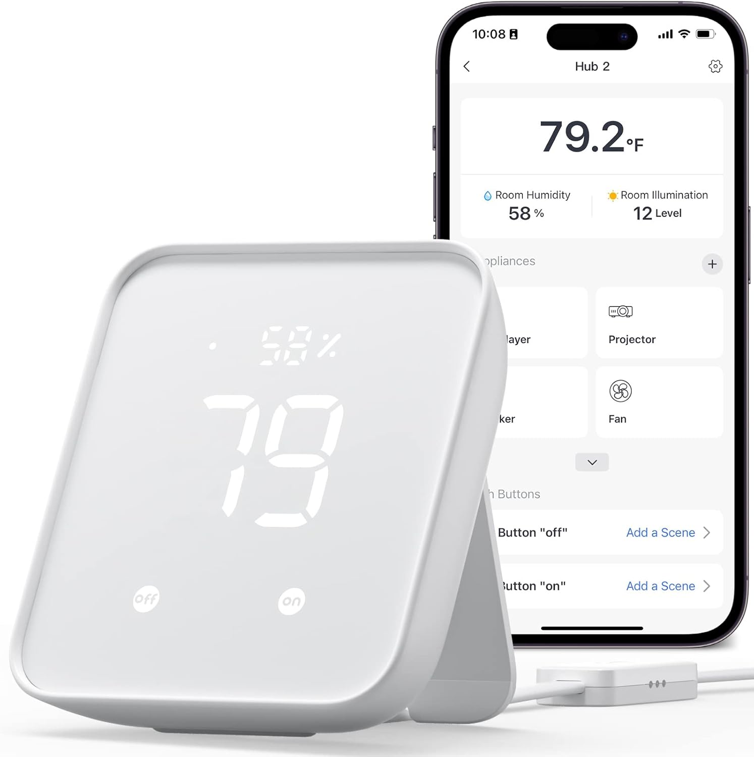 WiFi Thermometer Hygrometer, I – обзор и цена Smart Home Hub Apple