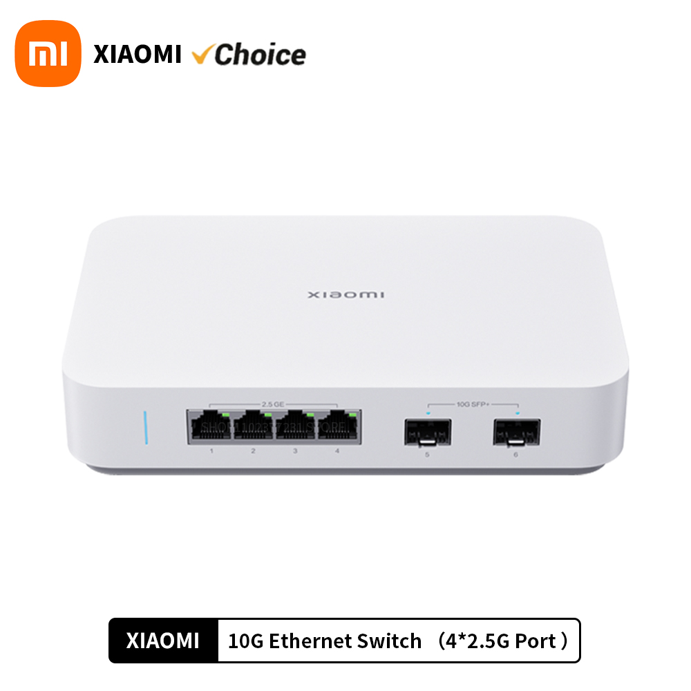 NEW Xiaomi Mi 10G Ethernet Swi – обзор и цена Smart Home Xiaomi Hub 2