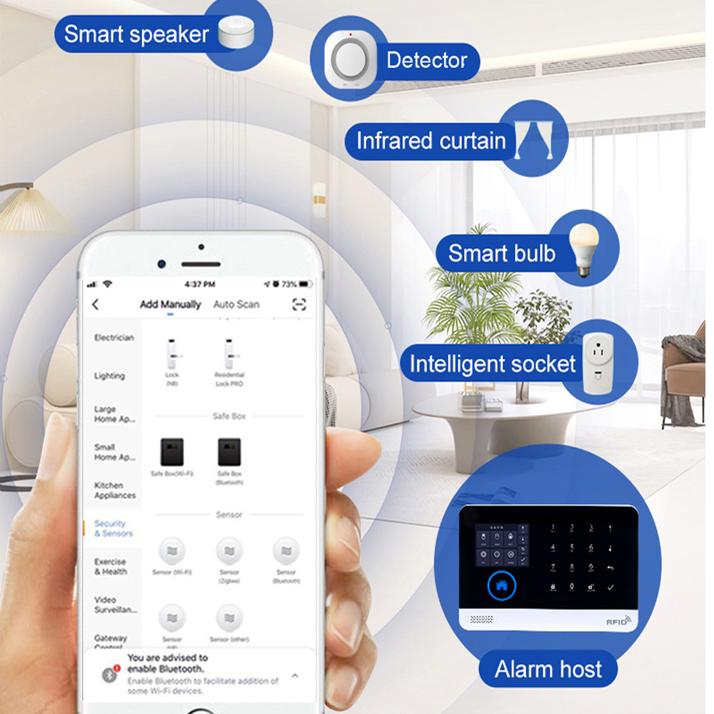 PGST 4G Tuya Smart Home Alarm  – обзор и цена Smart Home Ecosystems